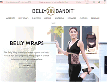 Tablet Screenshot of bellybandit.com